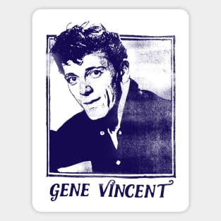 Gene Vincent // Rock N Roll Fan Design Magnet